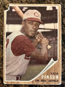 Vada Pinson 1962 Topps #80 - Picture 1 of 2