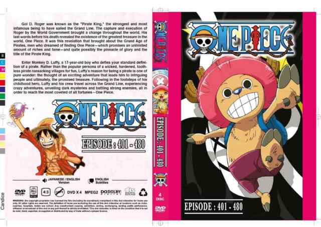 One Piece Eps 801-880. Dual audio. English Dub. English & Chinese Subtitles.