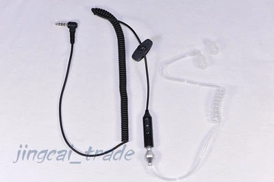 Newest Style! Acoustic Tube Earpiece PTT for Yaesu Vertex Radio VX-160 FT-60R - Image 1 of 4