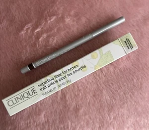 03 DEEP BROWN CLINIQUE SUPERFINE LINER FOR BROWS FULL SIZE NEW in BOX - Picture 1 of 1