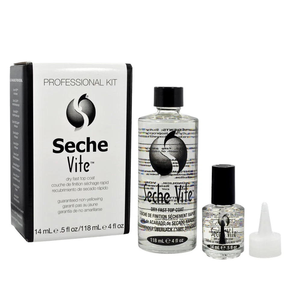 Seche Vite Dry Fast Top Coat Professional Kit