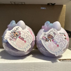 LOL Surprise Hello Kitty Crystal Cutie & Miss Pearly 50th Anniversary Set of 2 - Picture 1 of 5