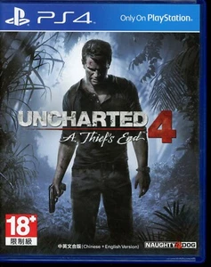 CHINESE EDITION UNCHARTED 4 A THIEF'S END Sony PlayStation 4 PS4 - Picture 1 of 2