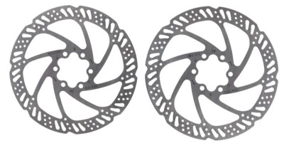 Tektro 6-Loch Discos de Freno Set 160mm+180mm TR160-24+TR180-24 E-Bike - Nuevo - Imagen 1 de 3