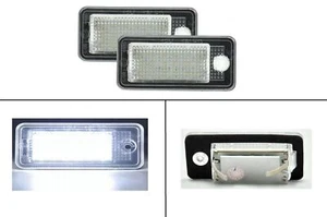 For Audi A3 S3 RS3 8P A4 S4 RS4 B7 8E 8H LED License Number Plate Light Lamp - Picture 1 of 5