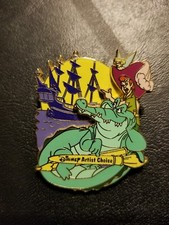 Disney Pin Artist Choice Peter Pan Captain Hook Tinkerbell Croc Artist Proof AP