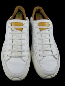 Allen Edmonds "OLIVER" Men's Slip-On Stretch Lace Sneakers 11.5 D White (569N - Picture 1 of 10