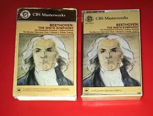 CBS MASTERWORKS BEETHOVEN THE 9th SYMPHONY CASSETTE 