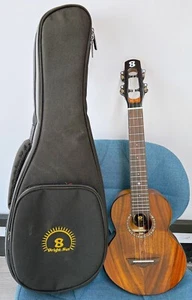 Bright Sun Solid Acacia Koa Concert Ukulele BS-20CO-fuli-A - Picture 1 of 12
