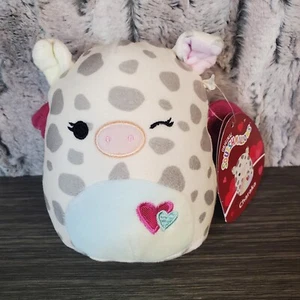 Squishmallow 5” Charaka Flying Pig Valentines 2023 NWT NEW Squishmallows - Picture 1 of 6