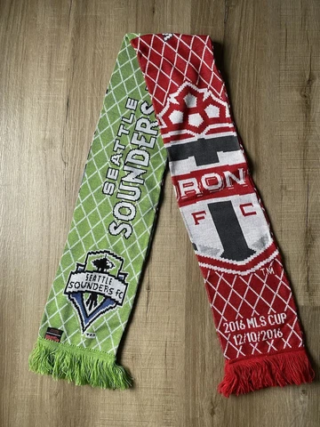 Seattle Sounders MLS Cup 2016 Champions Scarf Toronto FC Cover