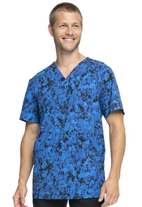 Paint That Grand? Cherokee Scrubs Infinity Mens V Neck Top CK920 PATG - Picture 1 of 6