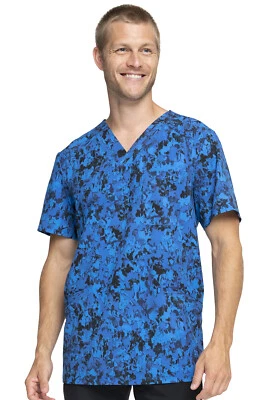 Paint That Grand? Cherokee Scrubs Infinity Mens V Neck Top CK920 PATG - Image 1 of 4