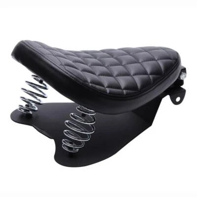 For Harley Davidson Sportster Iron XL 883 Bobber Motorcycle Spring Solo Seat LO - Image 1 of 4