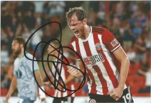 SHEFFIELD UNITED: RICHARD STEARMAN SIGNED 6x4 ACTION PHOTO+COA - Picture 1 of 1
