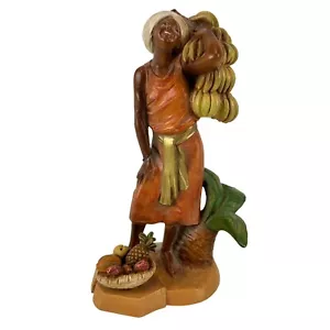 Statuine Presepe Fontenini Depose Italy Elam con Banane - Foto 1 di 5