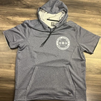 Sudadera New Era Para Hombre Grande Pure Fitness Innovations Gris Mangas Cortas Foto 1 de 4