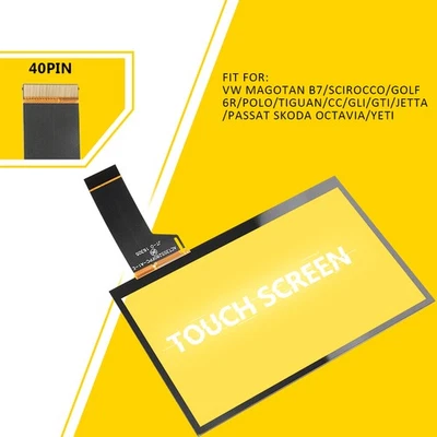 6.5" Touch screen Glass Digitizer 40 Pin Fits For 2012-2018 Volkswagen Golf R K - Image 1 of 4