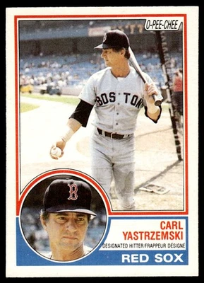 1983 O-Pee-Chee Carl Yastrzemski Boston Red Sox #4 - Image 1 of 2