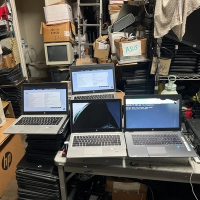 Лот из 4 HP EliteBook (3 Folio 9470m i7-3667U и 1 850 G2 i7-5600U) 8GB на запчасти - Изображение 1 из 4