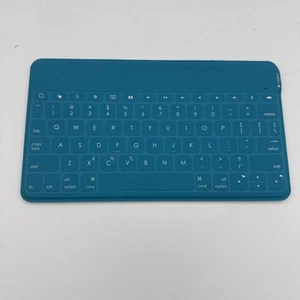Logitech Keys-To-Go Y-R0052 Blue Portable Bluetooth Slim Keyboard for iPhone/Mac - Picture 1 of 5