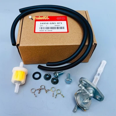 New Fuel Valve Petcock Kit For 2004-2015 Honda CRF50F 2004-07 Honda CRF70F - Imagem 1 de 4
