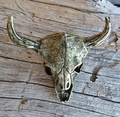 СЛАЙД шарф дикая тряпка шарфы Western ковбой Cowgirl Buckaroo бандана бык череп - Изображение 1 из 2