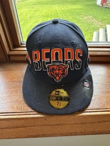 Chicago Bears New Era eng anliegende Mütze Größe 7-3/8 - Bild 1 von 6