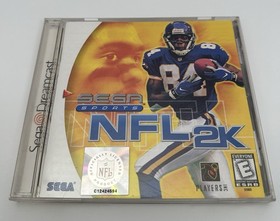 NFL 2K (Sega Dreamcast, 1999) COMPLETE