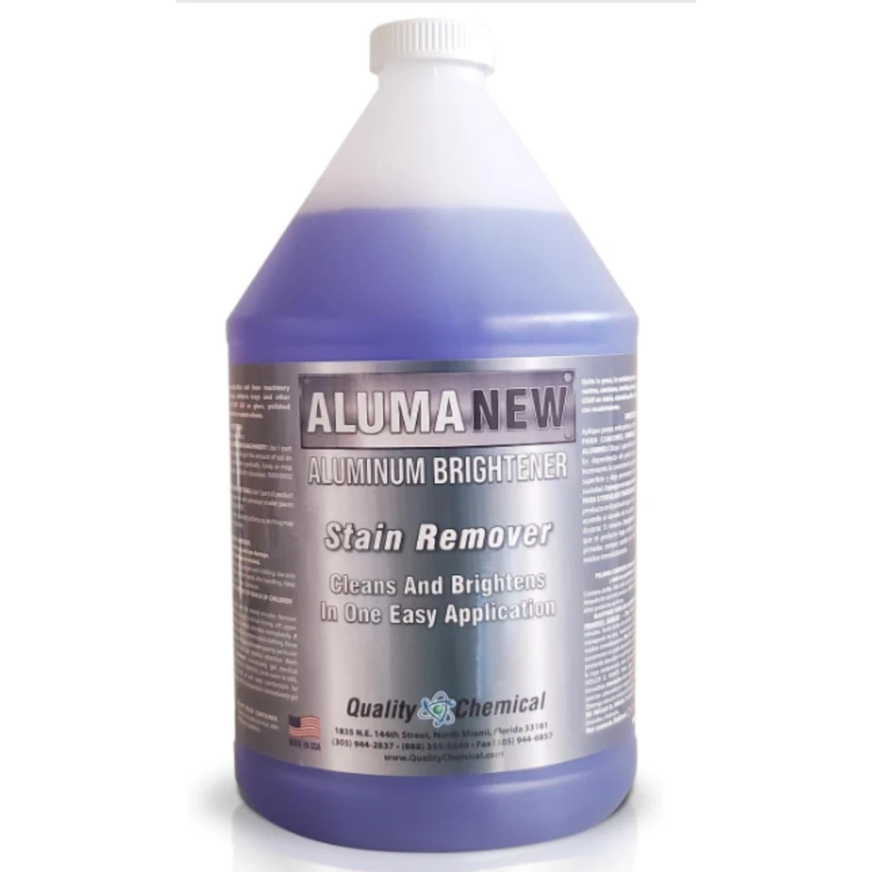 Limpiador y abrillantador y restaurador de aluminio / 1 galón (128 oz.) Foto 1 de 3