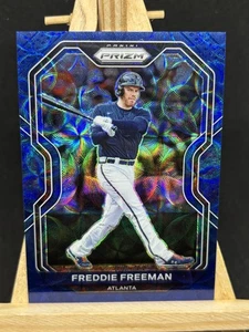 FREDDIE FREEMAN 2021 PRIZM TIER 2 NAVY /35 BASEBALL CARD #112 - ATLANTA BRAVES - Bild 1 von 2