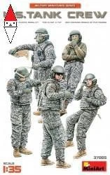 MINI ART 1/35 U.S. TANK CREW - Immagine 1 di 1