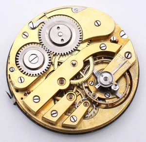Brückenwerk Taschenuhrwerk 41,85 mm mit Zifferblatt - Picture 1 of 3