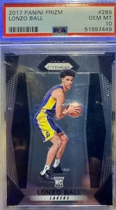 2017-18 panini prizm Lonzo Ball rookie psa 10 rc - Picture 1 of 1