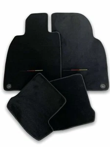 Fußmatten Für Porsche 911 992 2018-2021 DE Schwarz Teppiche Set Mit AutoWin - Bild 1 von 11