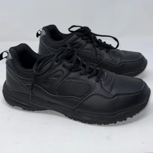 HISEA Men's Lace Up Non Slip Work Chef Shoes Memory Foam Casual Sneakers 11.5 - Picture 1 of 12