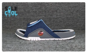 Air Jordan Hydro XIII 13 Retro Flint Grey Slides Men's Slippers 684915-401 - Picture 1 of 10