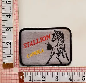 Stallion Canola Farm Agriculture Vest Jacket Patch Badge Crest - Picture 1 of 1