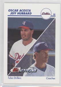 1991 Line Drive Pre-Rookie AA Jeff Hubbard Oscar Acosta #600