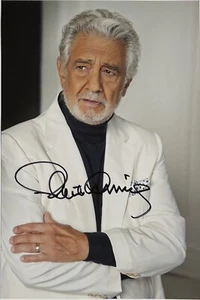 Placido Domingo signiert Foto Orig. Unterschrift Signatur Autogramm Signed (36) - Bild 1 von 2