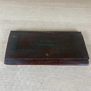 Wertvolle Dokumenten Mappe Vintage Antik Ephemera Versicherung Aktien Anleihen Testament - Bild 1 von 21