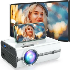 Mini Proyector WiFi VANKYO Leisure 410W, Pantalla de Proyector Incluida, Portátil - Imagen 1 de 10