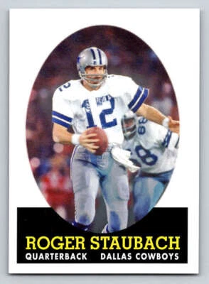 2007 Topps Turn Back The Clock #21 Roger Staubach (ref 186856) - Image 1 of 2