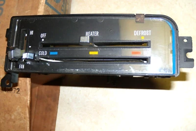 Pontiac 75 Catalina Bonneville 1975 nuevo conjunto de control de calefacción e interruptor de soplador Foto 1 de 4