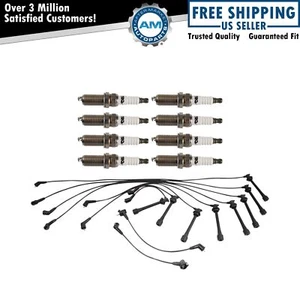 Ignition Wires Spark Plugs Kit Fits 1990-1998 Lexus LS400 1992-1998 SC400 - Picture 1 of 8