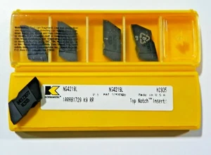10 NEW KENNAMETAL NG 4219L KC935 CARBIDE INSERTS P113S - Picture 1 of 9