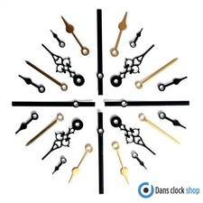 25 Paquet Métal Horloge Mains Pour Quartz Mouvements Tailles 24 - 130mm Presse