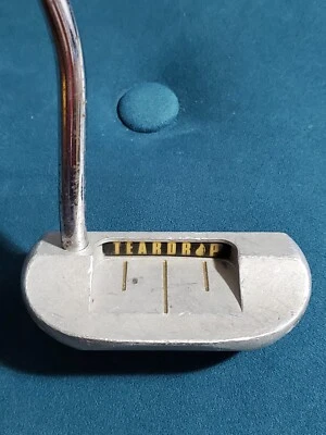 Teardrop Roll Face Putter 33" RH, Original Grip, Unique Golf Club - Image 1 of 4