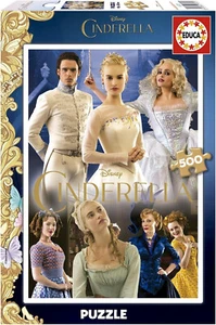 Educa Disney Original Film Poster -Cinderella- Puzzle 500 pieces Jigsaw 48x34cm - Picture 1 of 1