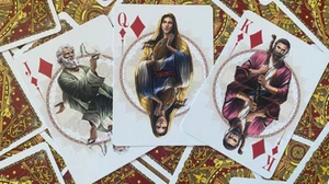 Gilded Testament Playing Cards Deck Brand New - Picture 1 of 6